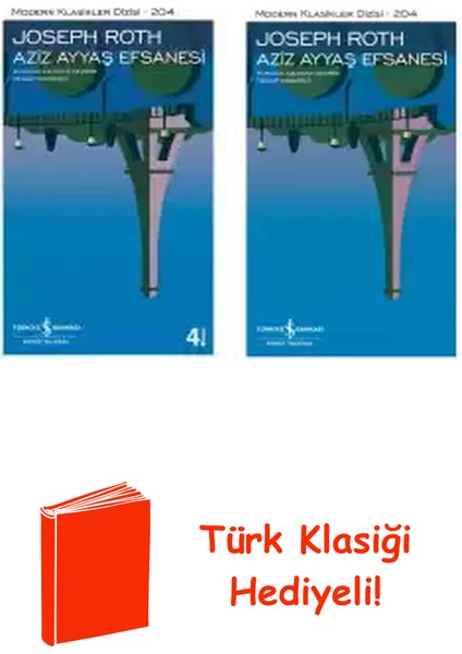 Joseph Roth 2 Kitap Seti + Türk Klasiği Hediye