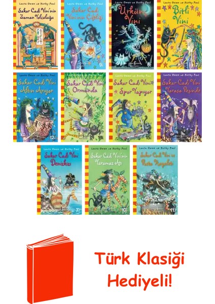 Laura Owen 11 Kitap Seti + Türk Klasiği Hediye