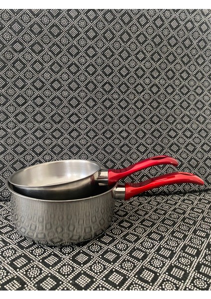 2'li Sütlük Kaçerola Paslanmaz Çelik Takım fiyatları