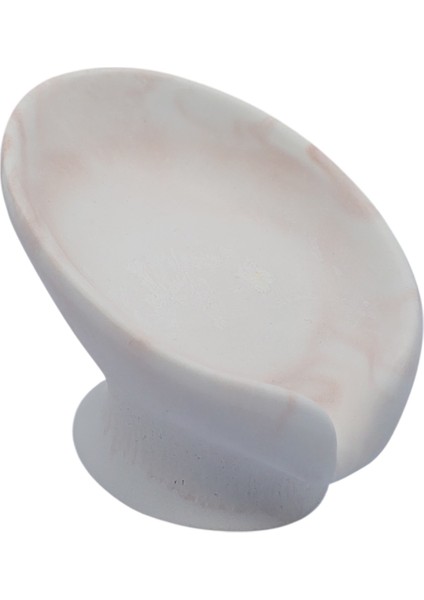 2 Li Taş Banyo Seti Beyaz - Kahverengi Mermer Desenli Aıvı Sabunluk ve Giderli Katı Sabunluk 18 cm indirimleri