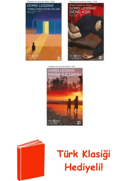 Doris Lessing 3 Kitap Seti + Türk Klasiği Hediye
