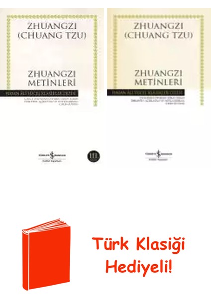 Zhuangzi (Chuang Tzu) 2 Kitap Seti + Türk Klasiği Hediye