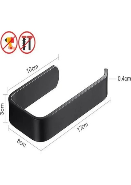 Paslanmaz Yapışkanlı Lüks Tasarım Lamalı Tuvalet Kağıtlığı Ev Banyo Düzenleyici fiyatları