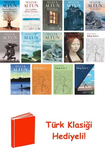 Selçuk Altun 14 Kitap Seti + Türk Klasiği Hediye
