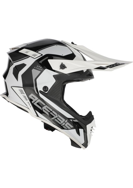 X-Track 22-06 Kask Siyah Beyaz modelleri