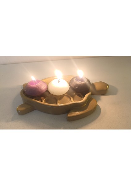 Dekoratif Kaplumbağa Şeklinde Tabak-Kablumbağa Figürlü Anahtarlık Takı ve Aksesuar Kabı 20*15 Golh Kahve modelleri