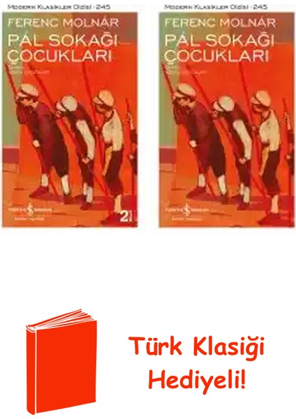 Ferenc Molnár 2 Kitap Seti + Türk Klasiği Hediye