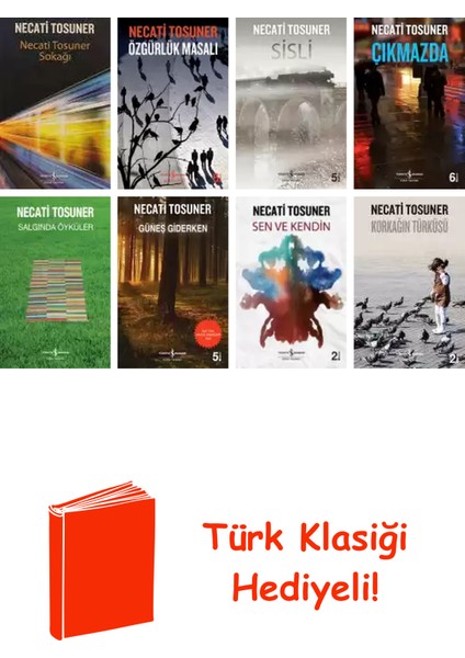 Necati Tosuner 8 Kitap Seti + Türk Klasiği Hediye