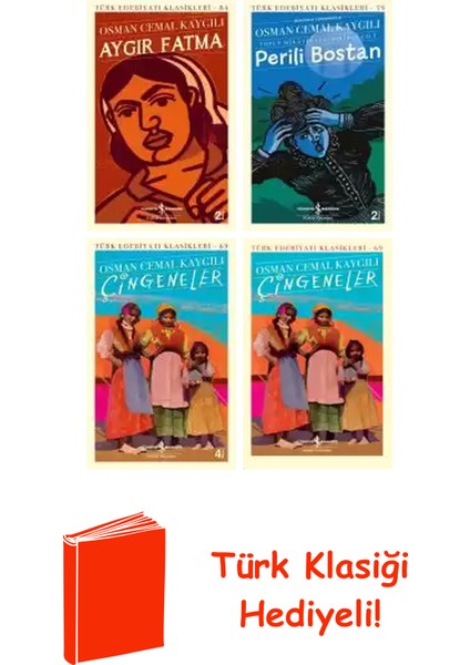 Osman Cemal Kaygılı 4 Kitap Seti + Türk Klasiği Hediye