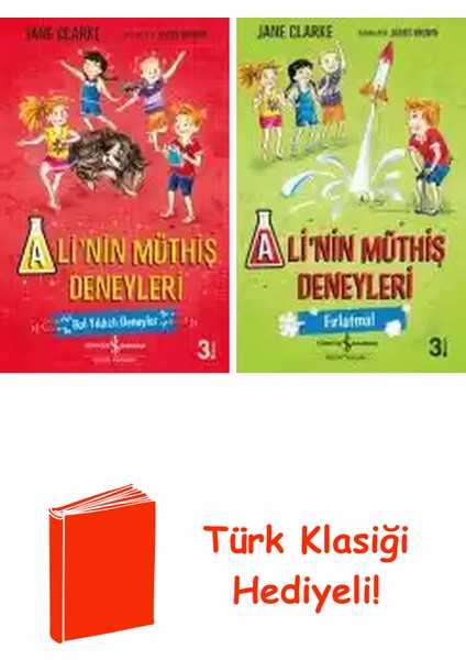 Jane Clarke 2 Kitap Seti + Türk Klasiği Hediye