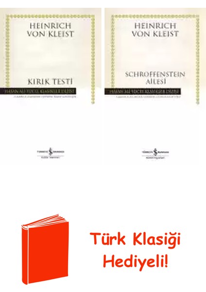 Heinrich Von Kleist 2 Kitap Seti + Türk Klasiği Hediye