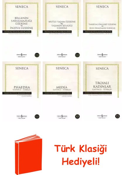 Seneca 6 Kitap Seti + Türk Klasiği Hediye