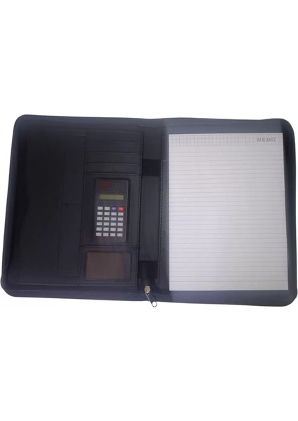 Gizli Saplı Fermuarlı-Hesap Makineli El Sümeni ( Siyah ) modelleri