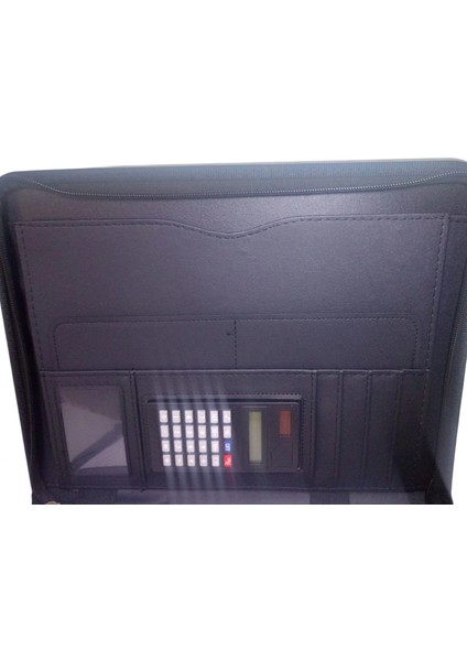 Gizli Saplı Fermuarlı-Hesap Makineli El Sümeni ( Siyah ) fırsatları