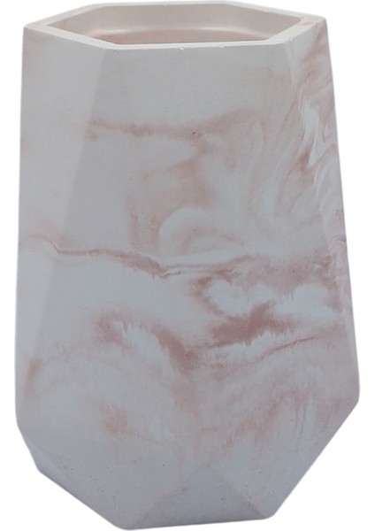 4 Lü Taş Banyo Seti Beyaz - Kahverengi Mermer Desenli 4'lü Sabunluk Seti modelleri