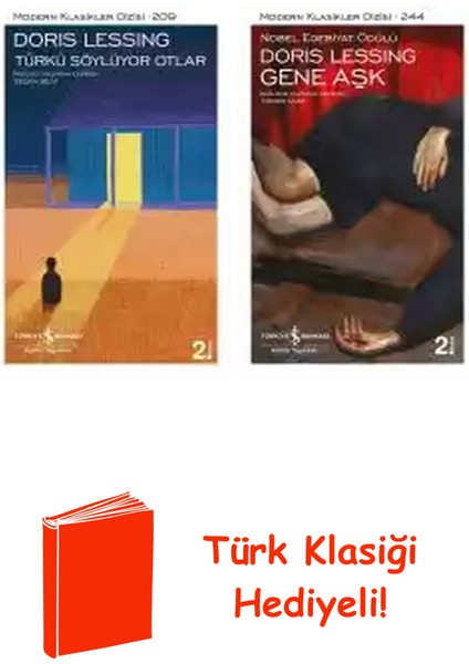 Doris Lessing 2 Kitap Seti + Türk Klasiği Hediye