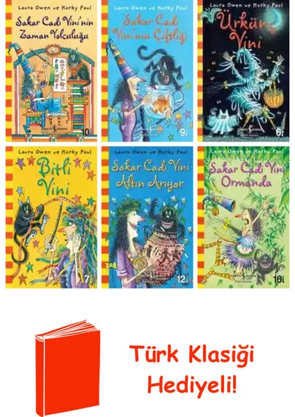 Laura Owen 6 Kitap Seti + Türk Klasiği Hediye