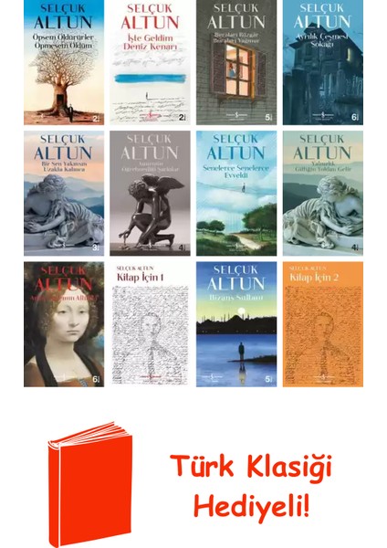 Selçuk Altun 12 Kitap Seti + Türk Klasiği Hediye