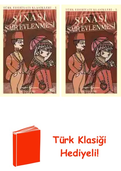 Şinasi 2 Kitap Seti + Türk Klasiği Hediye