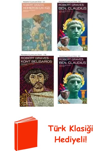 Robert Graves 4 Kitap Seti + Türk Klasiği Hediye