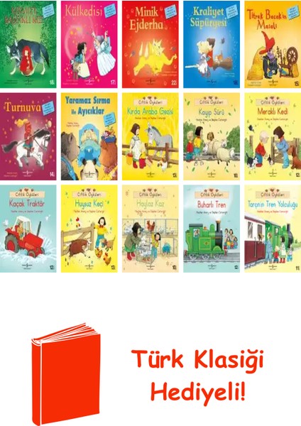 Heather Amery 15 Kitap Seti + Türk Klasiği Hediye