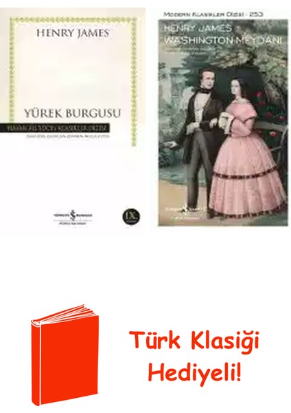 Henry James 2 Kitap Seti + Türk Klasiği Hediye