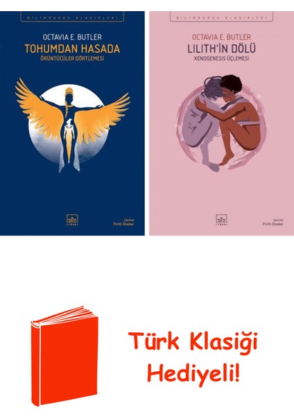 Octavia E. Butler 2 Kitap Seti + Türk Klasiği Hediye