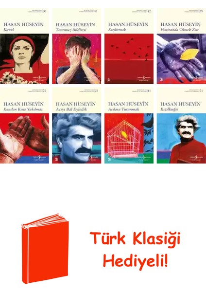 Hasan Hüseyin 8 Kitap Seti + Türk Klasiği Hediye