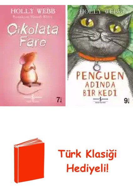 Holly Webb 2 Kitap Seti + Türk Klasiği Hediye