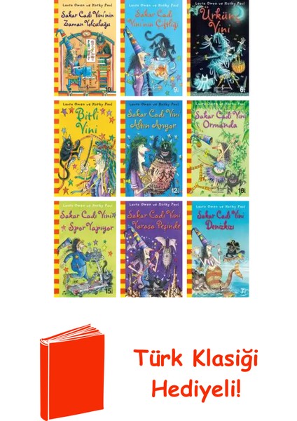Laura Owen 9 Kitap Seti + Türk Klasiği Hediye