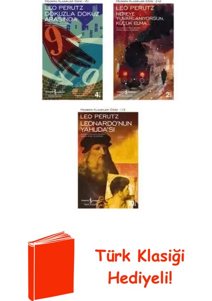 Leo Perutz 3 Kitap Seti + Türk Klasiği Hediye