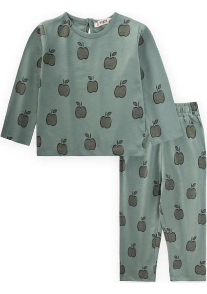 Pijama Takım 1-5 Yaş Çağla Yeşili