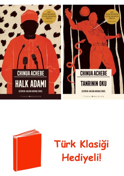 Chinua Achebe 2 Kitap Seti + Türk Klasiği Hediye