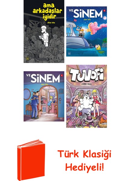 Cihan Kılıç 4 Kitap Seti + Türk Klasiği Hediye