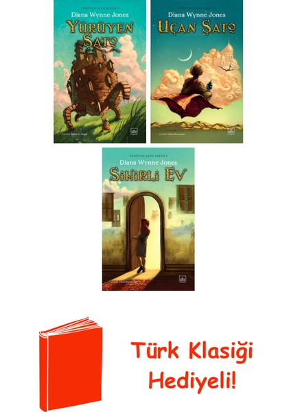 Diana Wynne Jones 3 Kitap Seti + Türk Klasiği Hediye