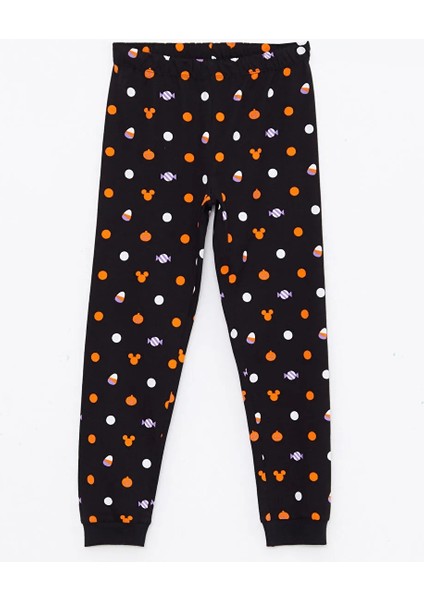 Lcw Kids Mercan Bisiklet Yaka Minnie Mouse Baskılı Uzun Kollu Kız Çocuk Pijama Takımı modelleri