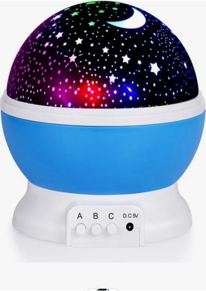 Starmaster Uzay Yıldız Projeksiyon Tavan Aydınlatma Renkli Gece Lambası Star Master