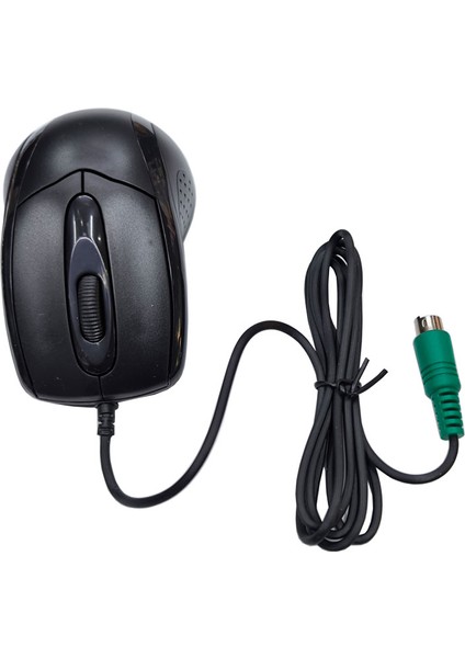 Ps/2 Optik Kablolu Mouse Pc Için Eski Yuvarlak Girişli Ps2 Mouse