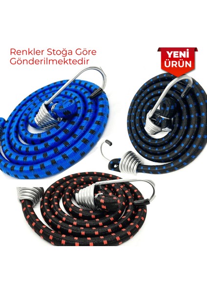 Ahtapot Bagaj Lastiği Kalın 9mm