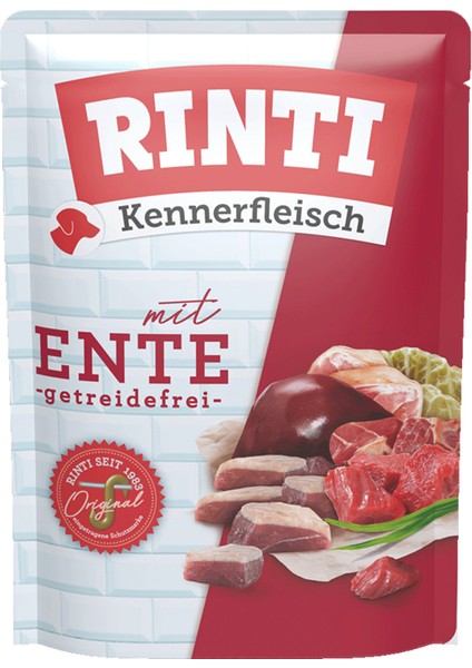 Rıntı Ördekli Pouch Köpek Maması 400G