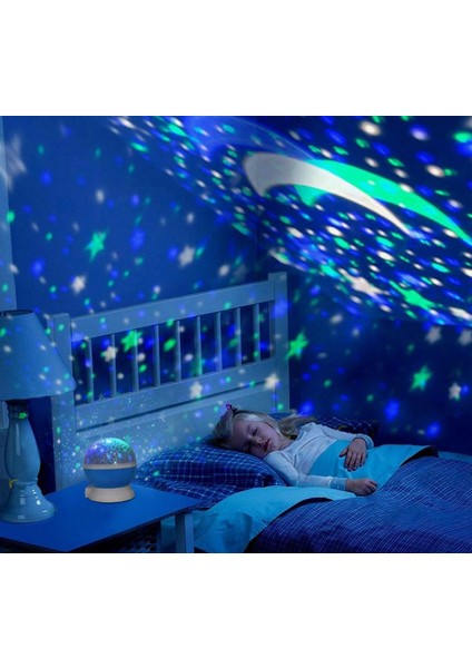 Starmaster Uzay Yıldız Projeksiyon Tavan Aydınlatma Renkli Gece Lambası Star Master fiyatları