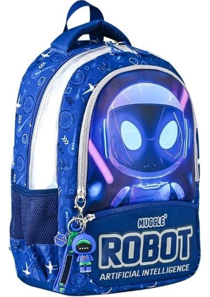 Robot Ilkokul Çantası 3 Lü Set 5904