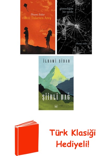 Ilhami Sidar 3 Kitap Seti + Türk Klasiği Hediye