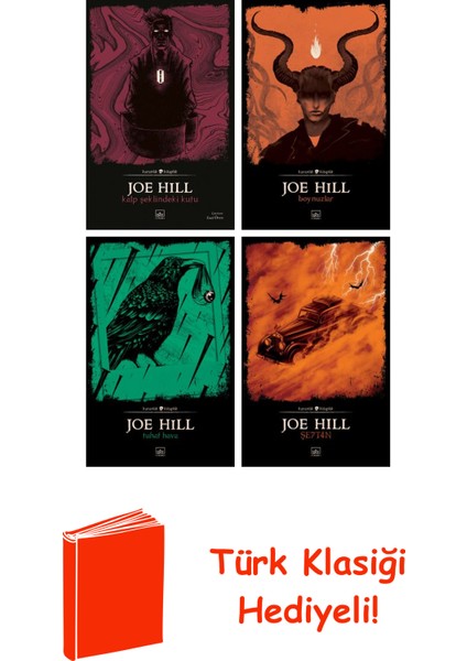 Joe Hill 4 Kitap Seti + Türk Klasiği Hediye