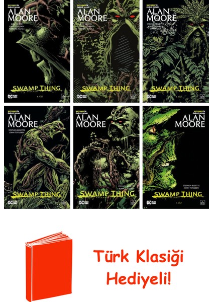 Alan Moore 6 Kitap Seti + Türk Klasiği Hediye