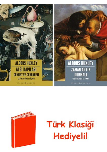 Aldous Huxley 2 Kitap Seti + Türk Klasiği Hediye