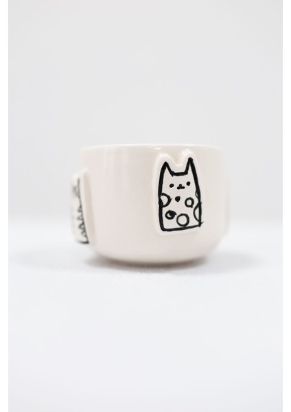 170 ml Sevimli Kedi Figürlü Kupa modelleri