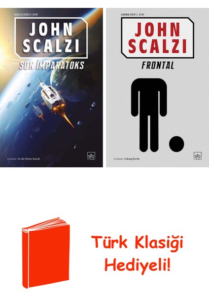 John Scalzi 2 Kitap Seti + Türk Klasiği Hediye