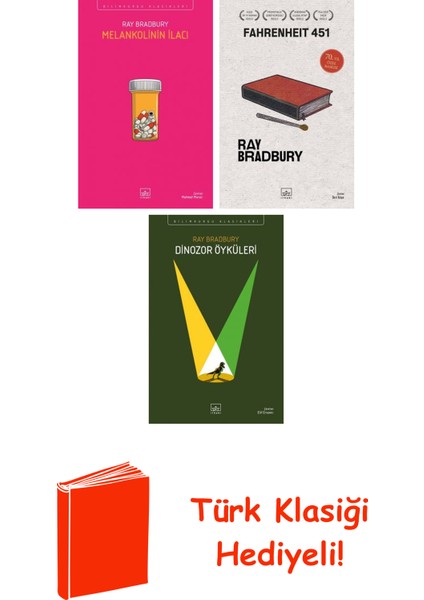 Ray Bradbury 3 Kitap Seti + Türk Klasiği Hediye