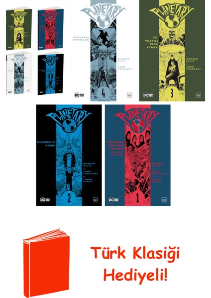 Warren Ellis 5 Kitap Seti + Türk Klasiği Hediye